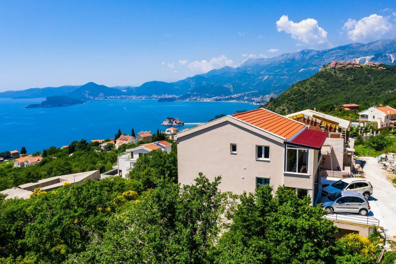 Apartmani Visum Sveti Stefan Εξωτερικό φωτογραφία