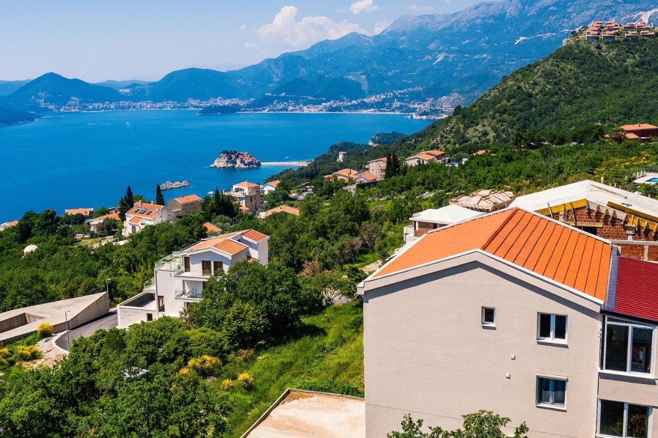Apartmani Visum Sveti Stefan Εξωτερικό φωτογραφία