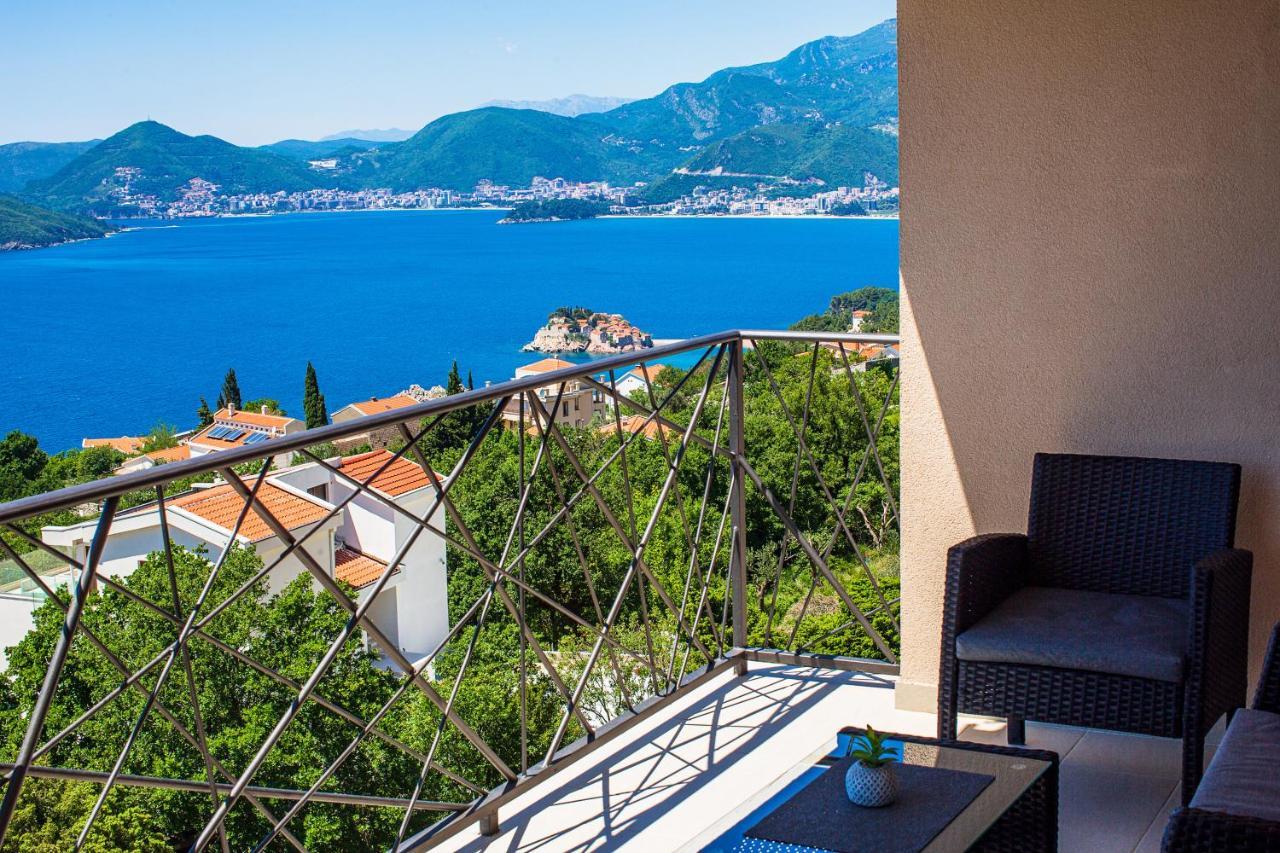 Apartmani Visum Sveti Stefan Εξωτερικό φωτογραφία