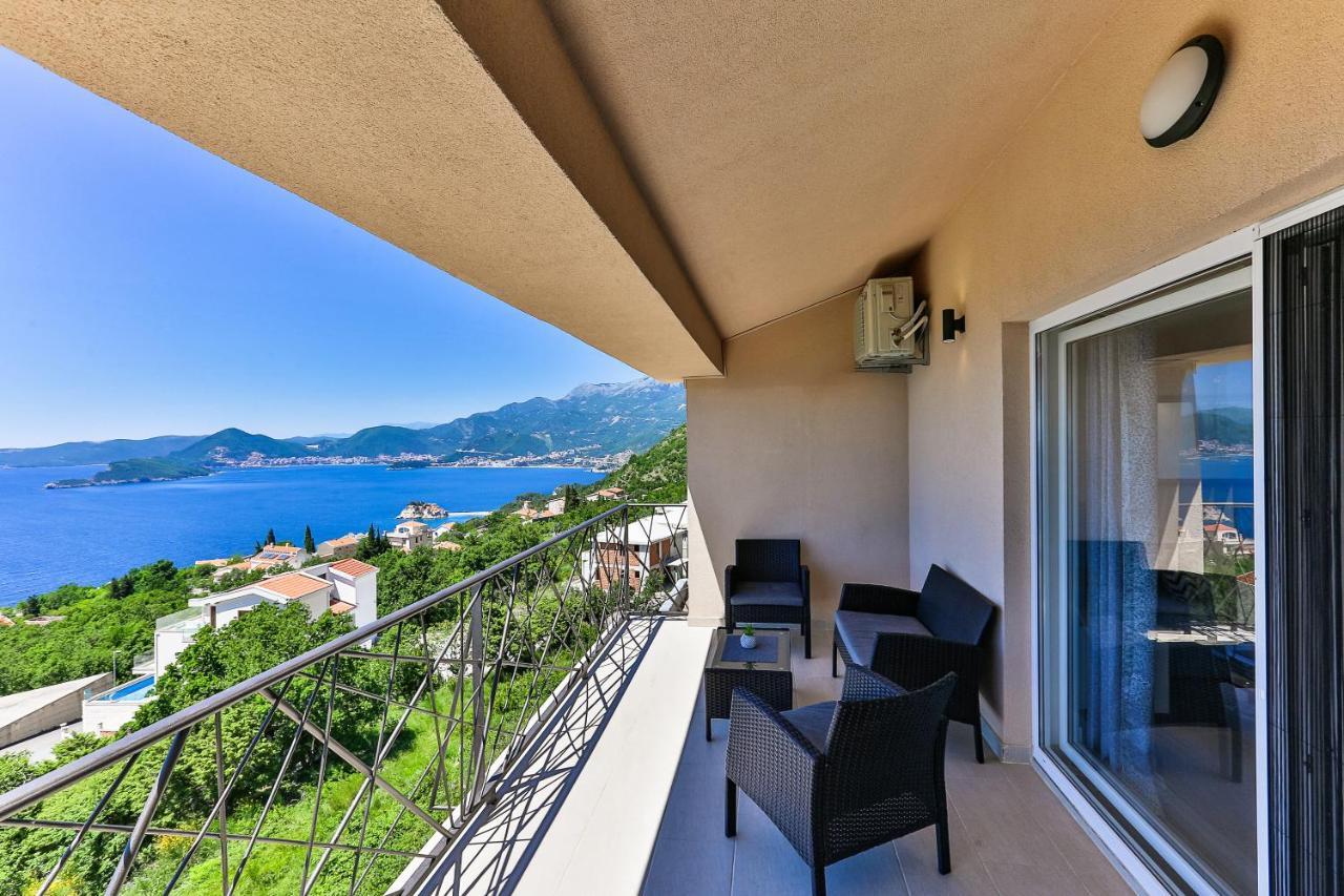 Apartmani Visum Sveti Stefan Εξωτερικό φωτογραφία